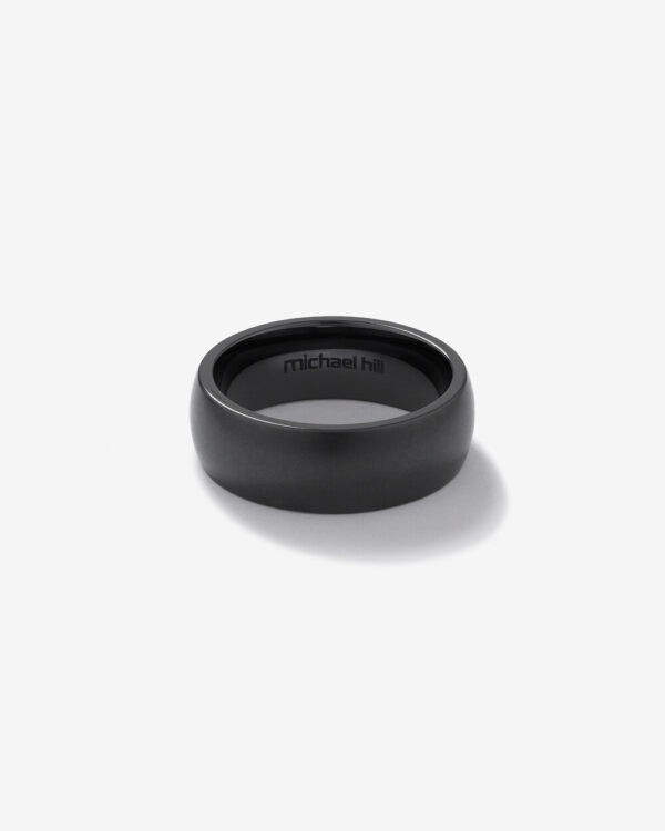 Ring in Black Titanium