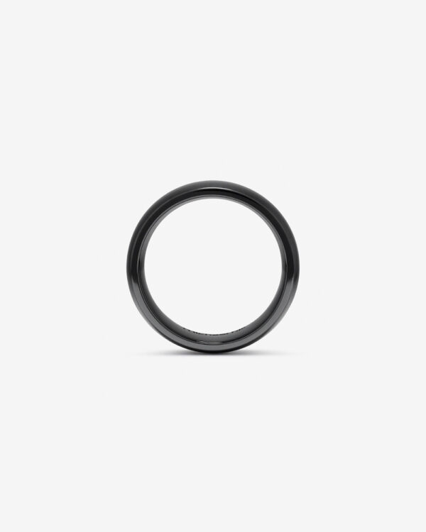 Ring in Black Titanium