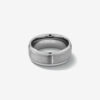 Men's Ring in Grey Sapphire Tungsten