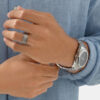Men's Ring in Grey Sapphire Tungsten
